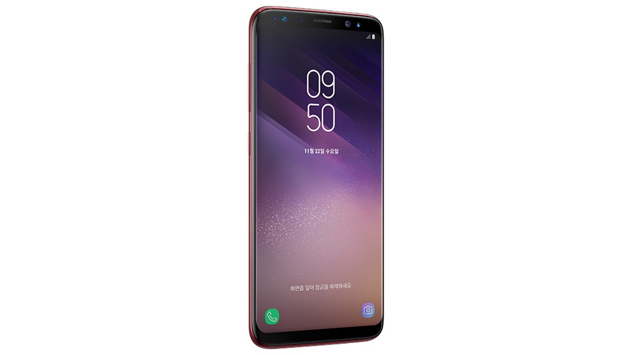 Samsung、「Galaxy S8」レッド追加