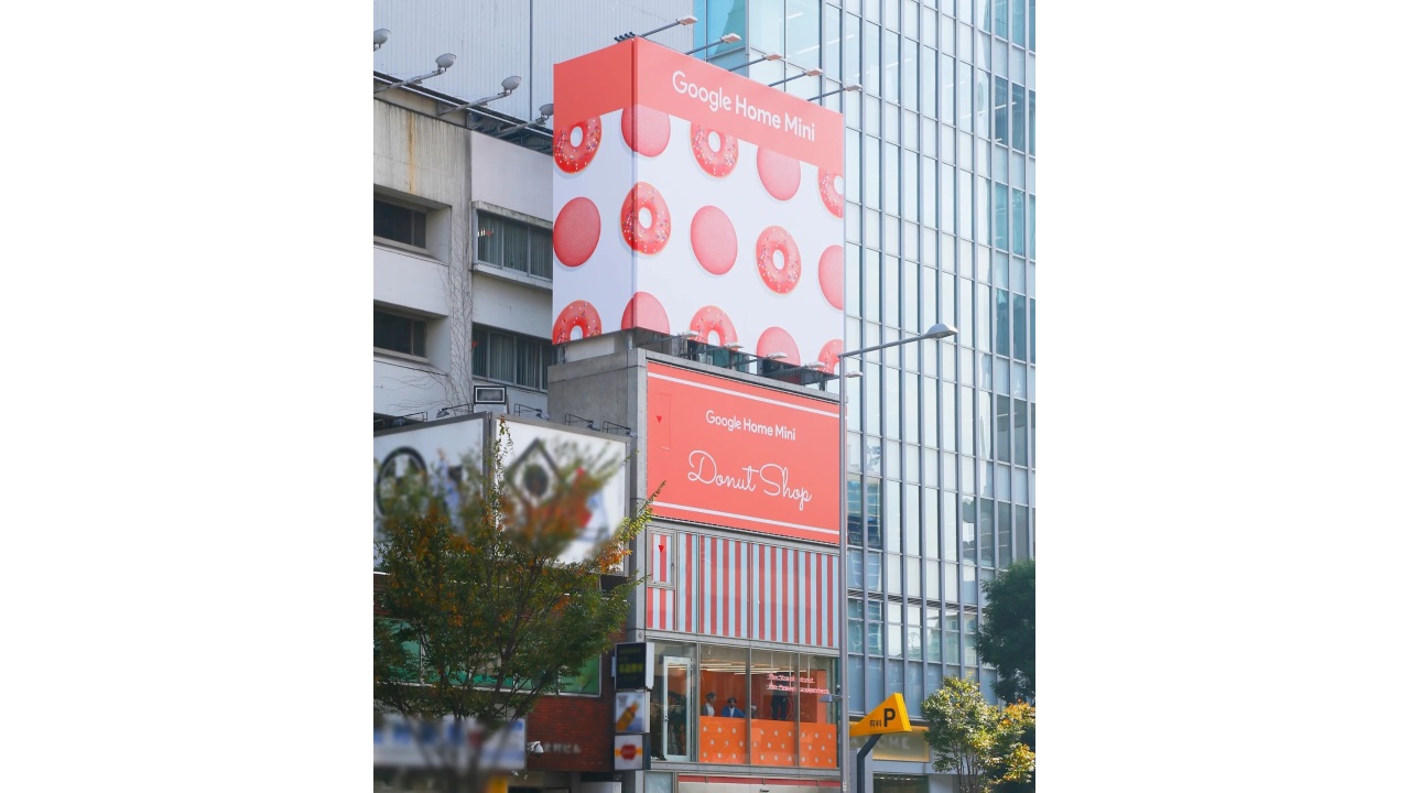 期間限定！「Google Home Mini」発売記念ドーナツショップオープン