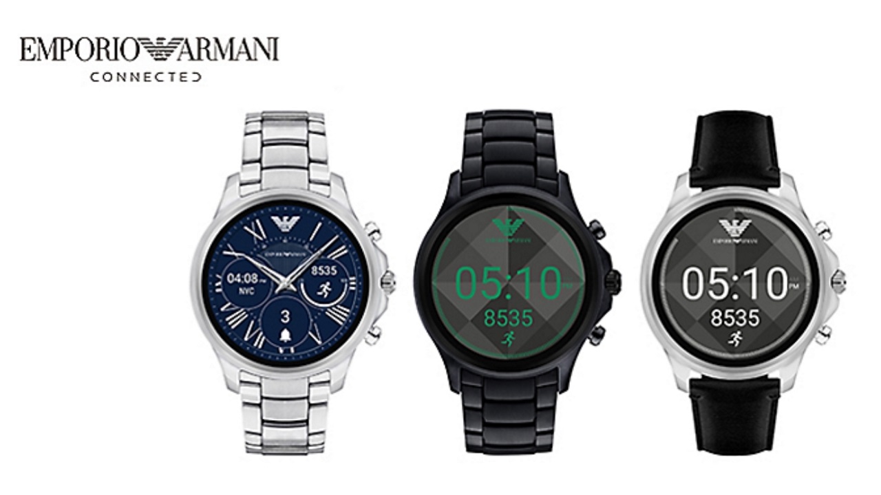 新型Android Wear「EMPORIO ARMANI CONNECTED タッチスクリーン」発売
