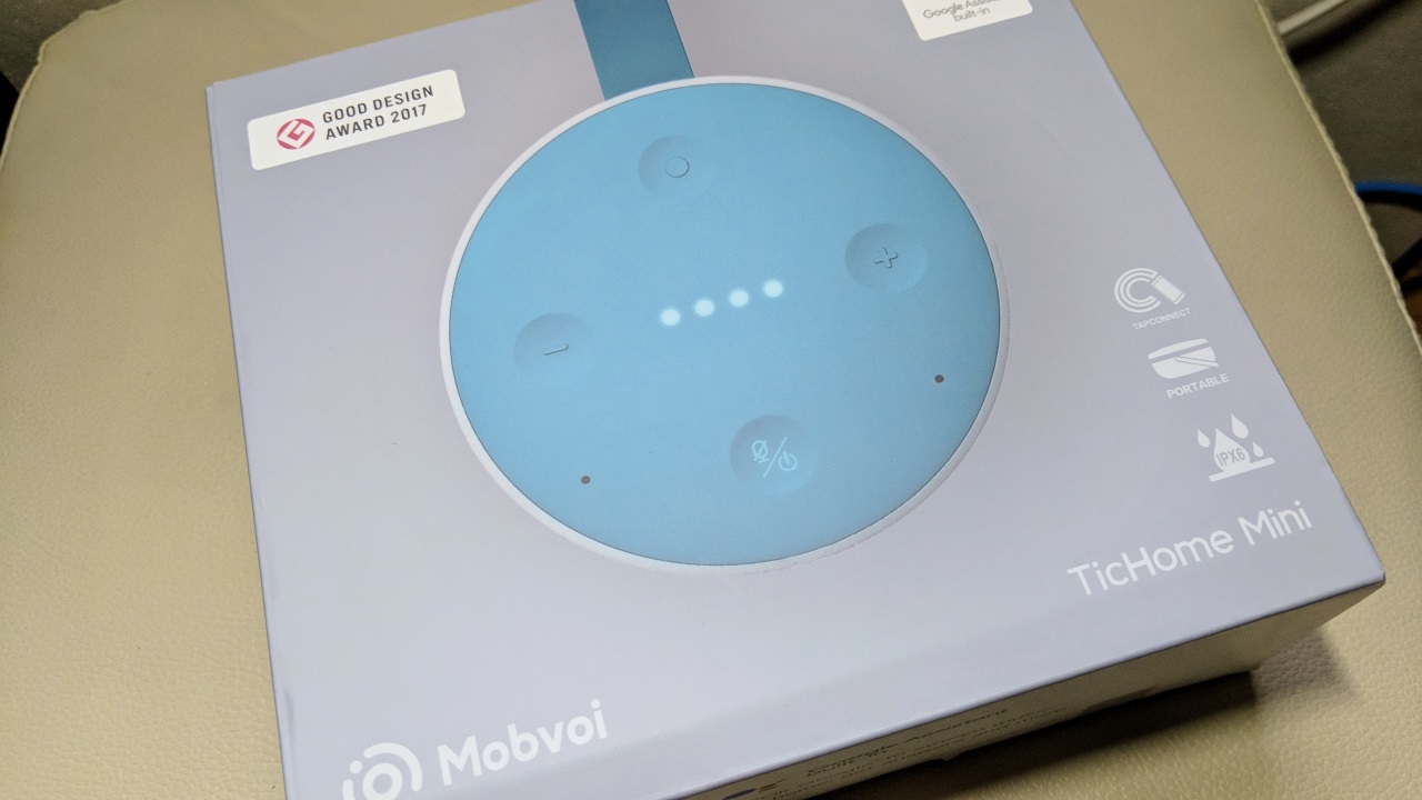 「TicHome Mini」到着！Google Home Miniと比較【レビュー】