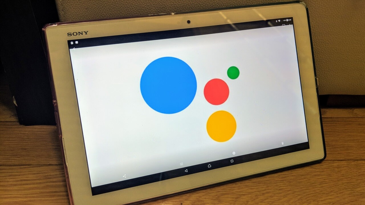 「Xperia Z4 Tablet」Googleアシスタント利用可能に【レポート】
