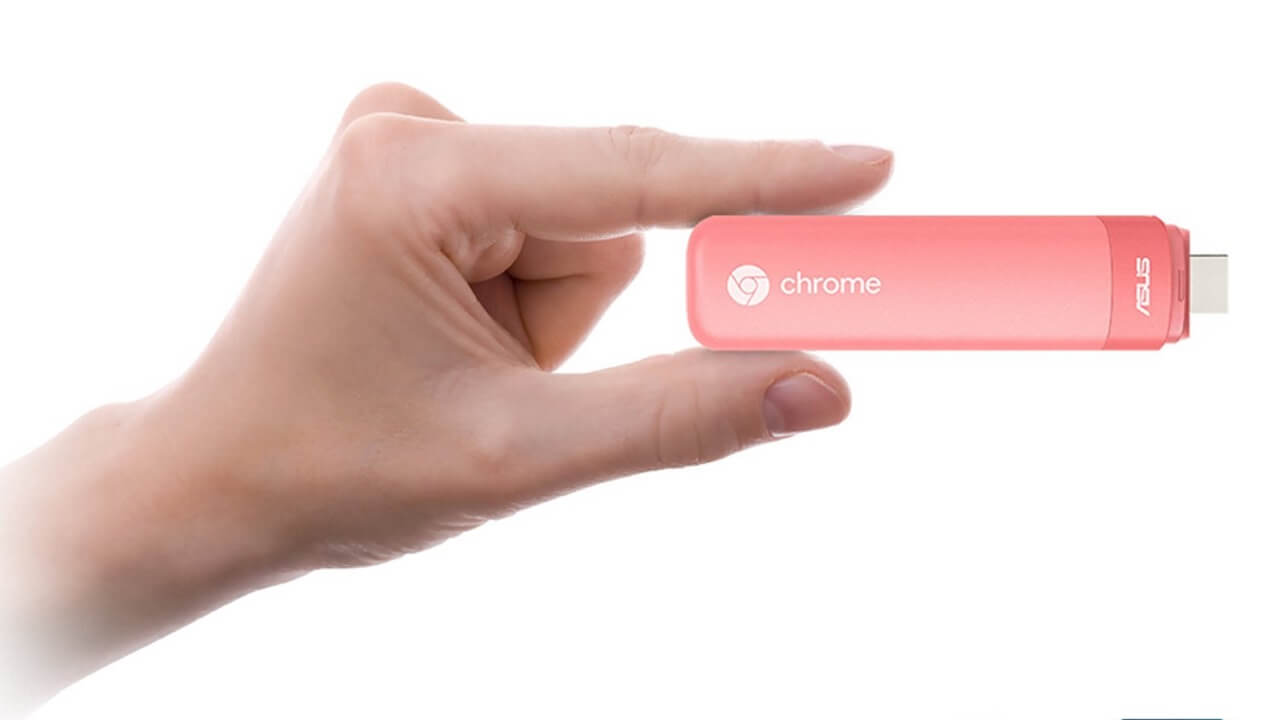 日本未発売「Chromebit」ピンク米Amazonに入荷