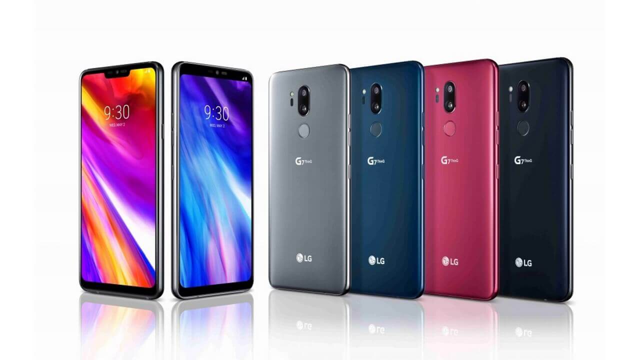 1ShopMobileにデュアルSIM「LG G7 ThinQ/G7+ ThinQ」入荷