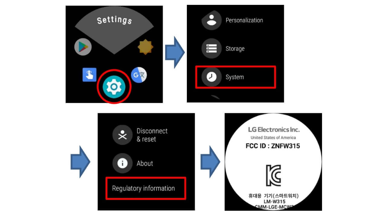 LG製新型Wear OSウォッチ「ZNFW315」FCC認証取得