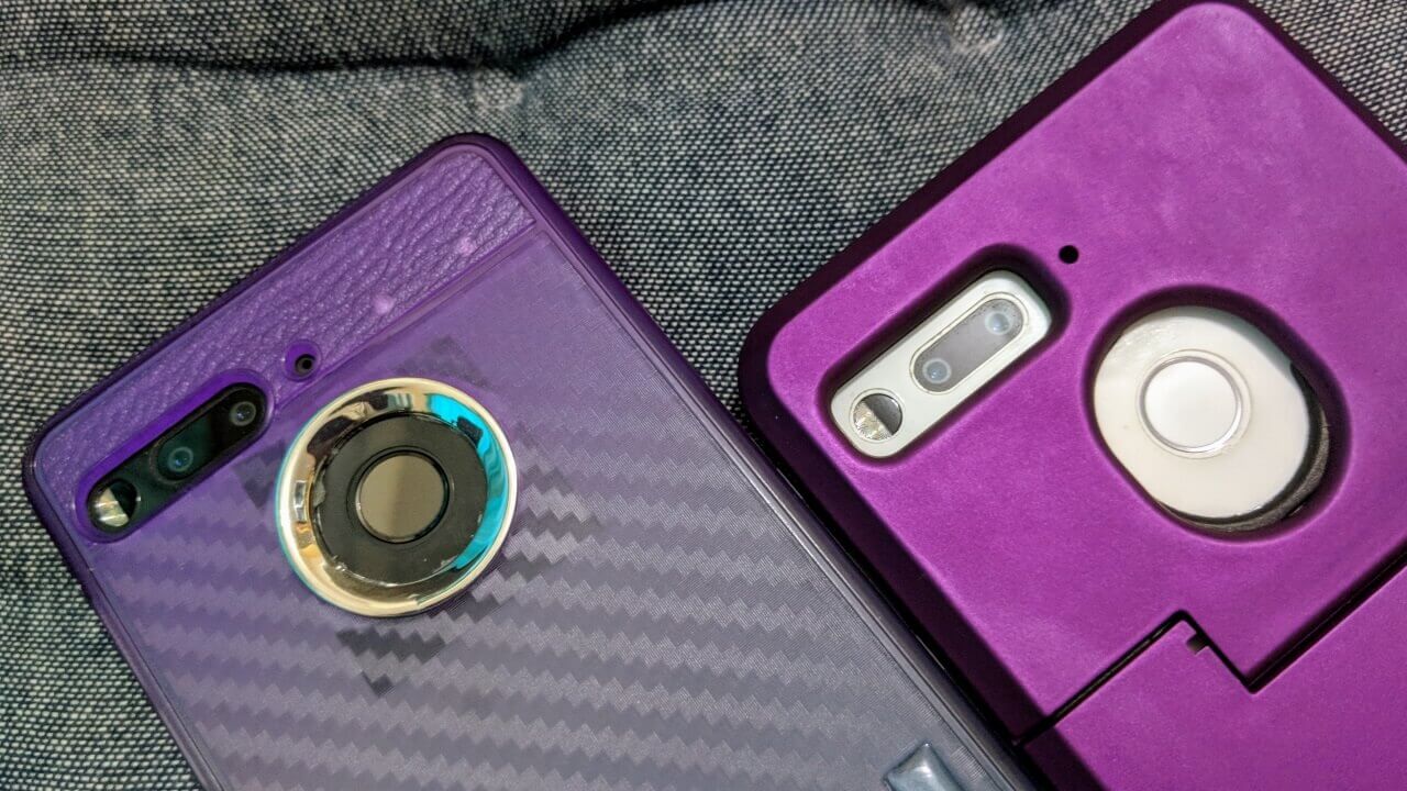 「Essential Camera」設定項目が上部に移動