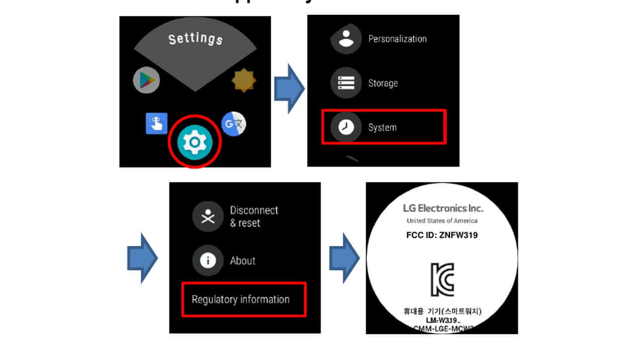 LG製新型Wear OSウォッチ「ZNFW319」FCC認証取得