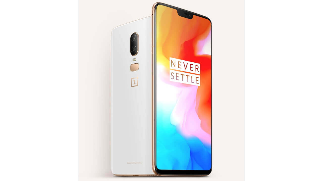 「OnePlus 6」限定カラーSilk Whiteイオシスに入荷