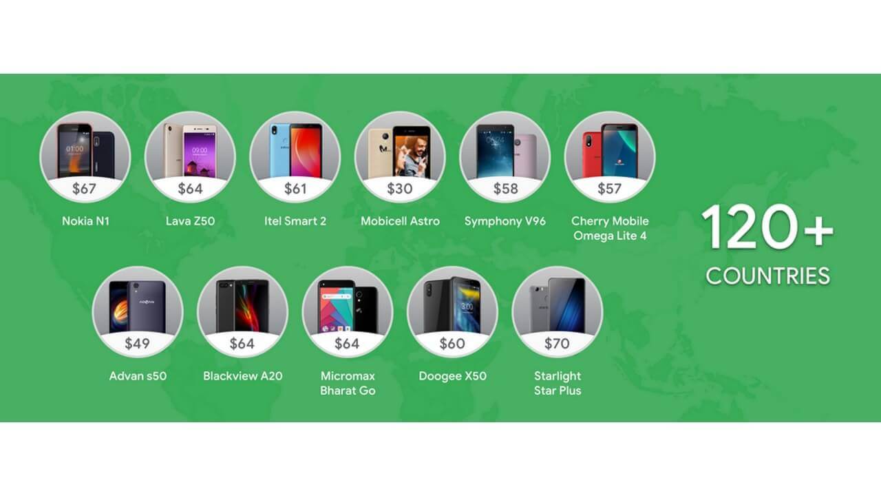 Android 9 Pie版「Go Editon」今秋リリース