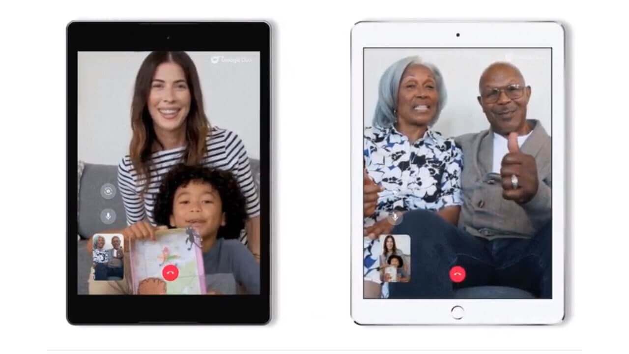 Android/iOS「Google Duo」タブレット公式サポート