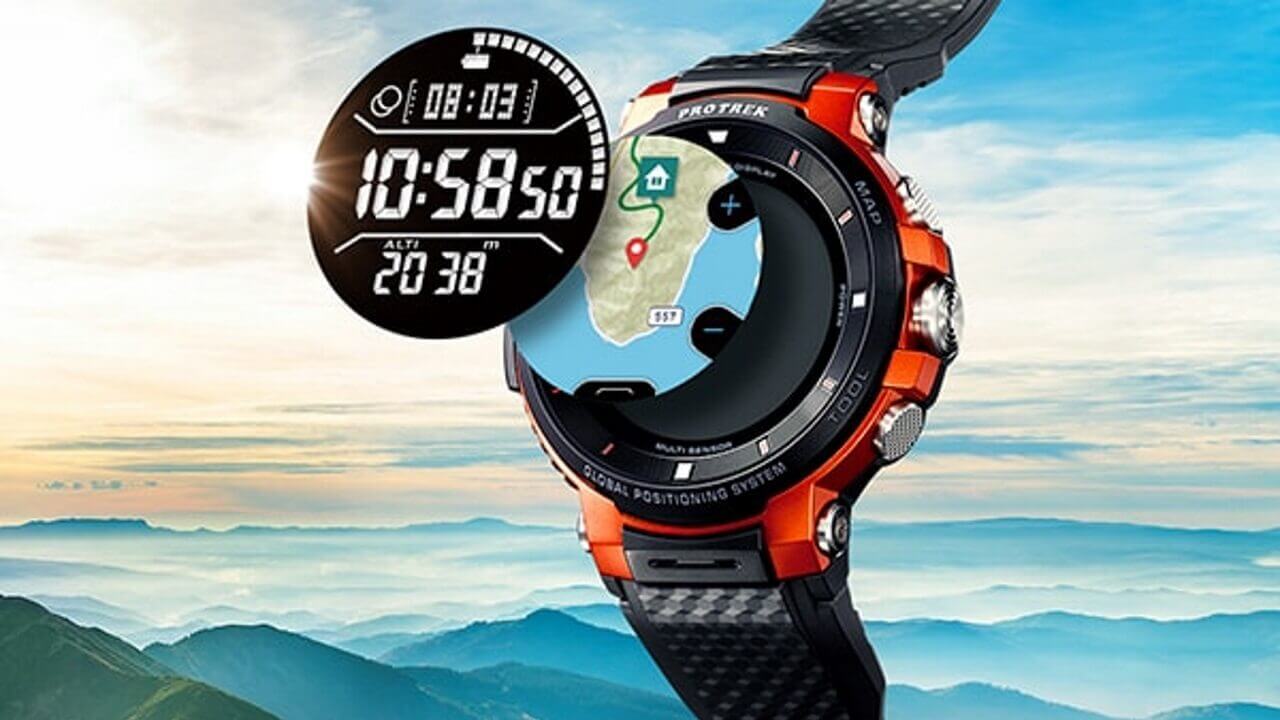 カシオ、新型Wear OS「PRO TREK Smart WSD-F30」発表【IFA 2018】