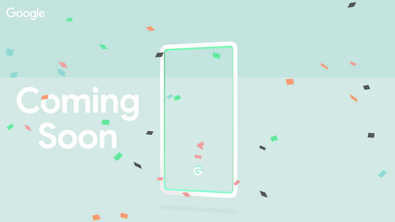 3色展開？Google、国内向け新製品ティザーサイト公開