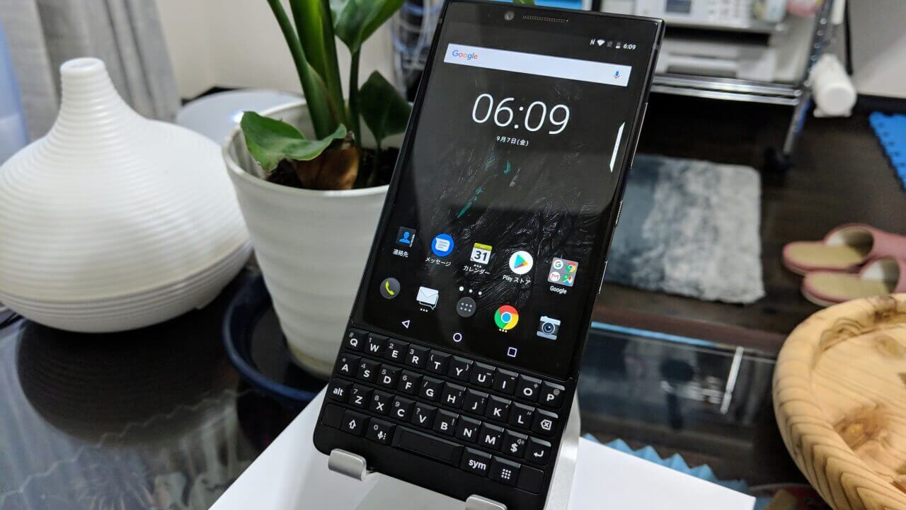 Cloveに最上位「BlackBerry KEY2」入荷