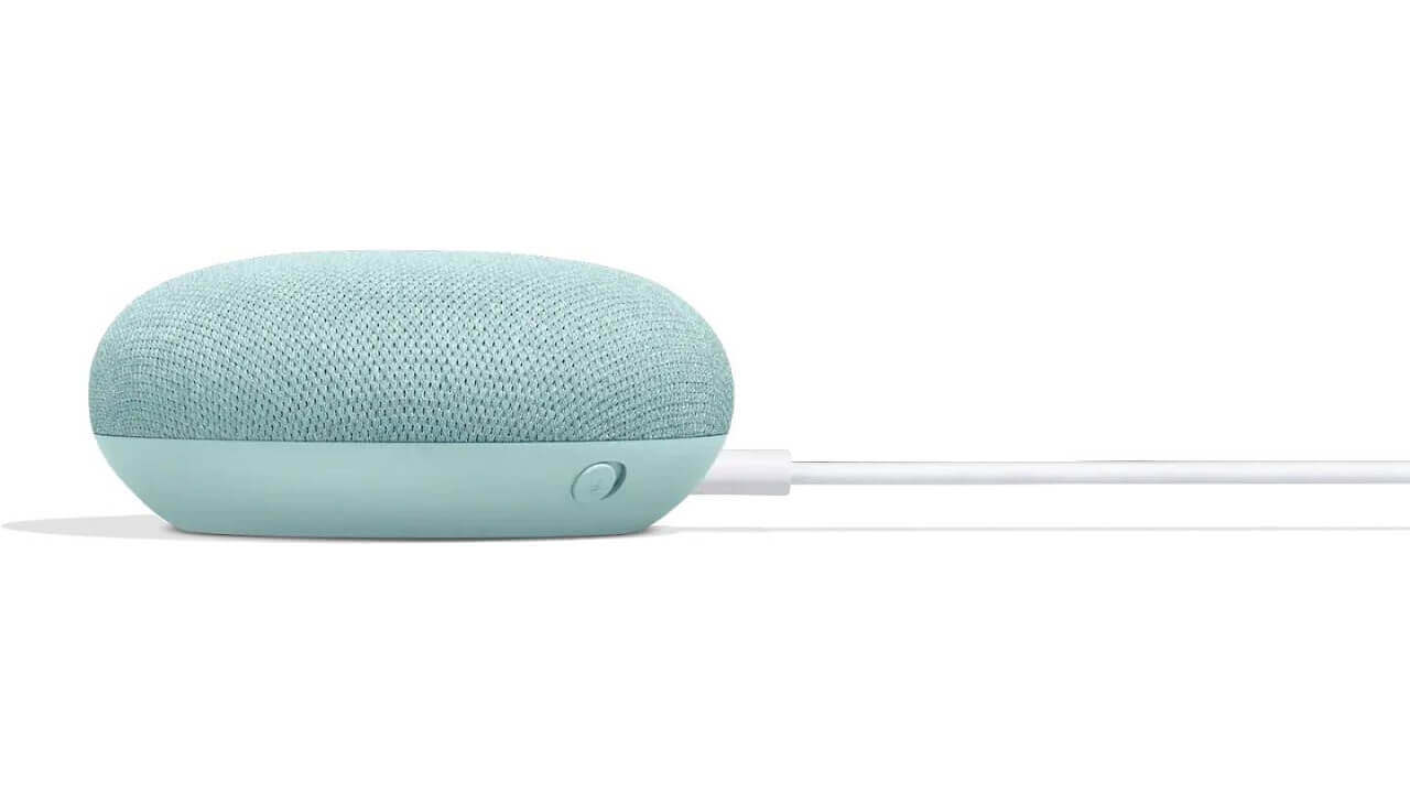 「Google Home Mini」アクアGoogleストアで発売