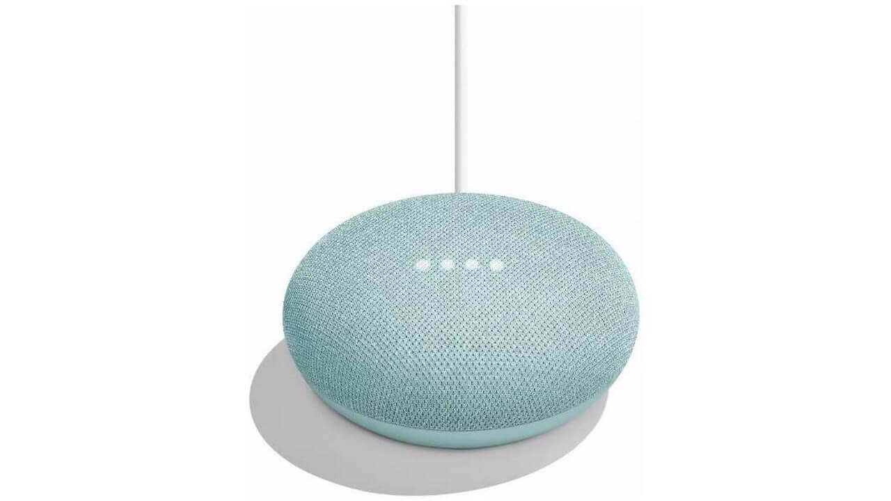 ビックカメラ、「Google Home Mini」新色アクア発売