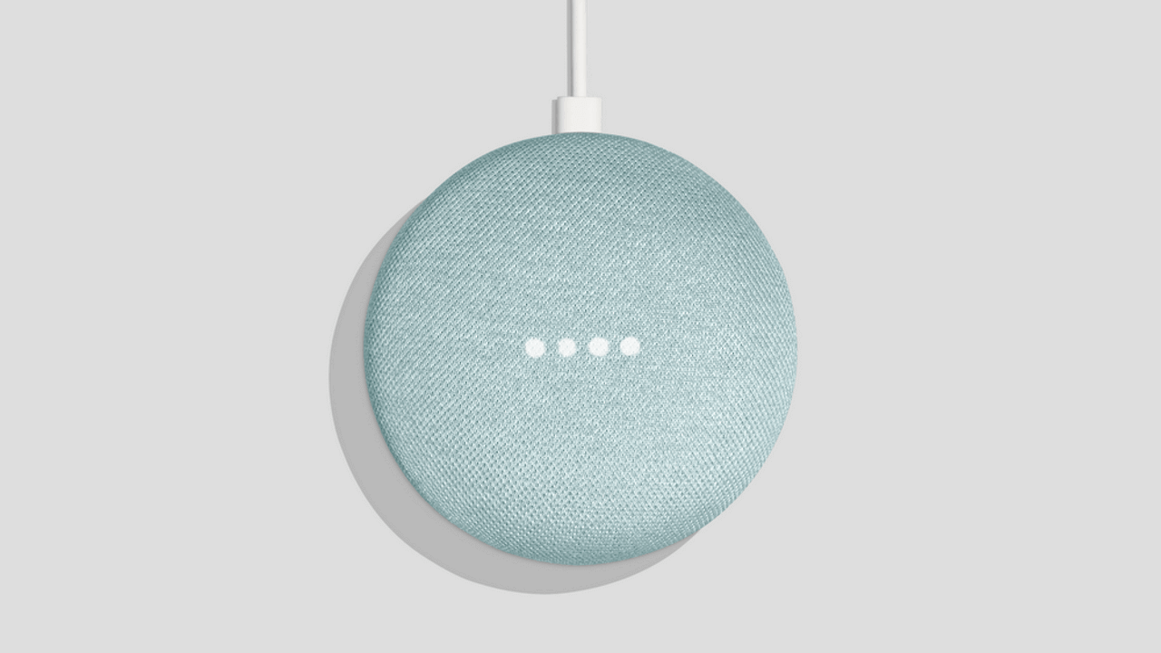 「Google Home Mini」新色アクア追加