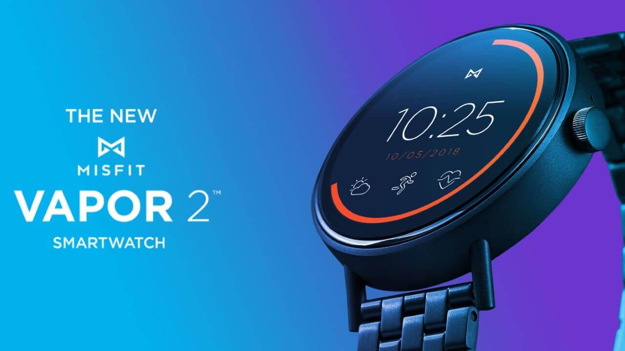 機能進化した新型Wear OS「Misfit Vapor 2」正式発表