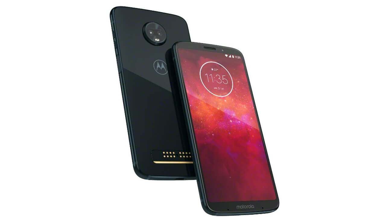 Moto Mods対応「Moto Z3 Play」10月13日国内発売