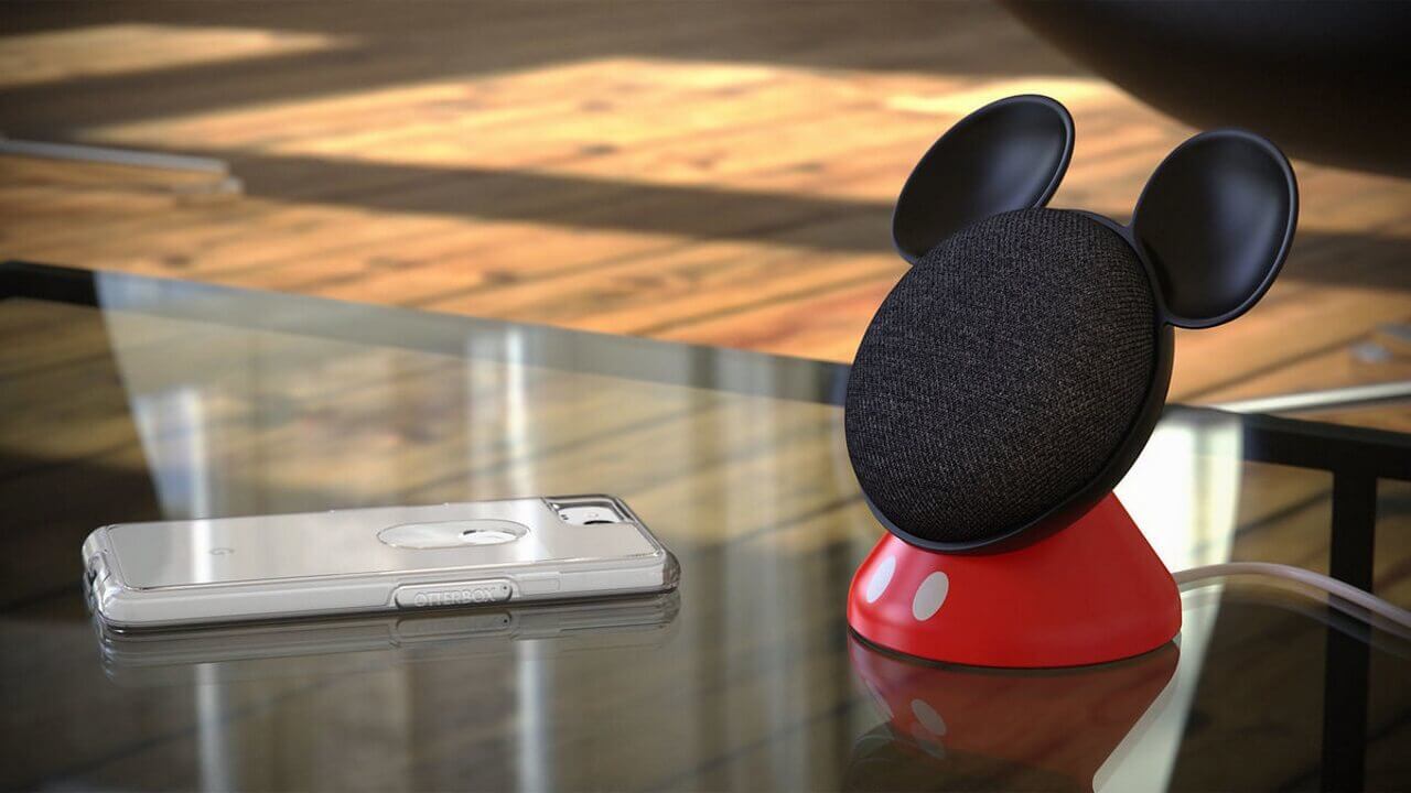 「Google Home Mini」用ミッキーベースが米ディズニー公式登場