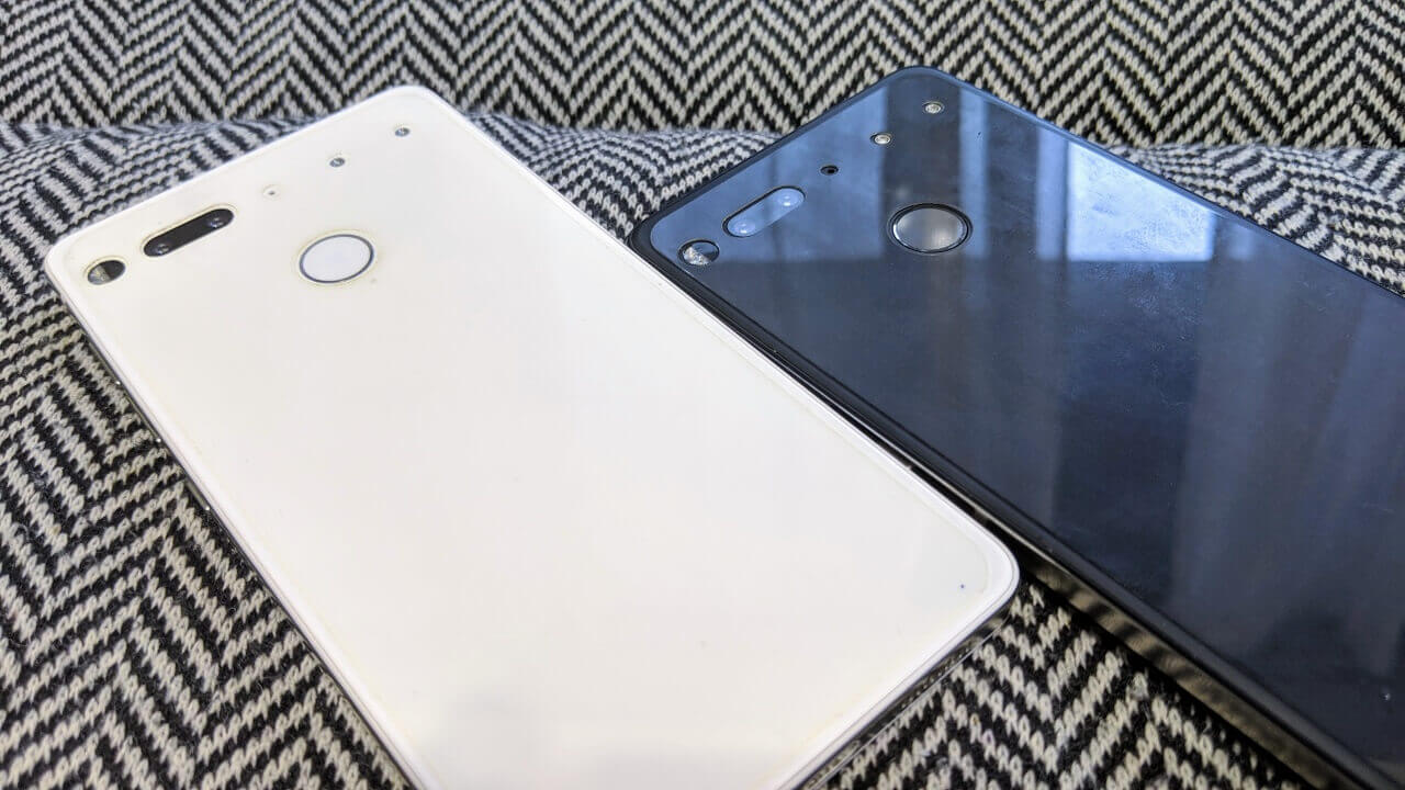 「Essential Phone」公式サイトで全モデル在庫切れに