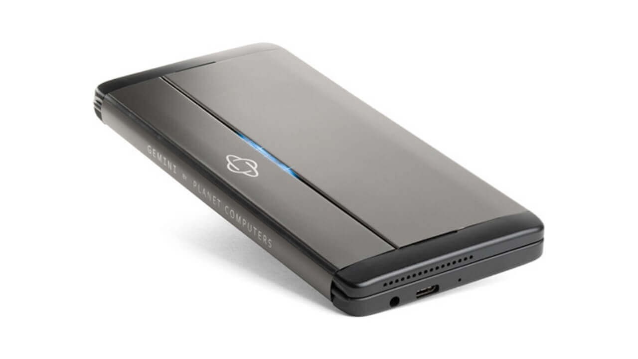 クラムシェル型Android「Gemini PDA」既に完売