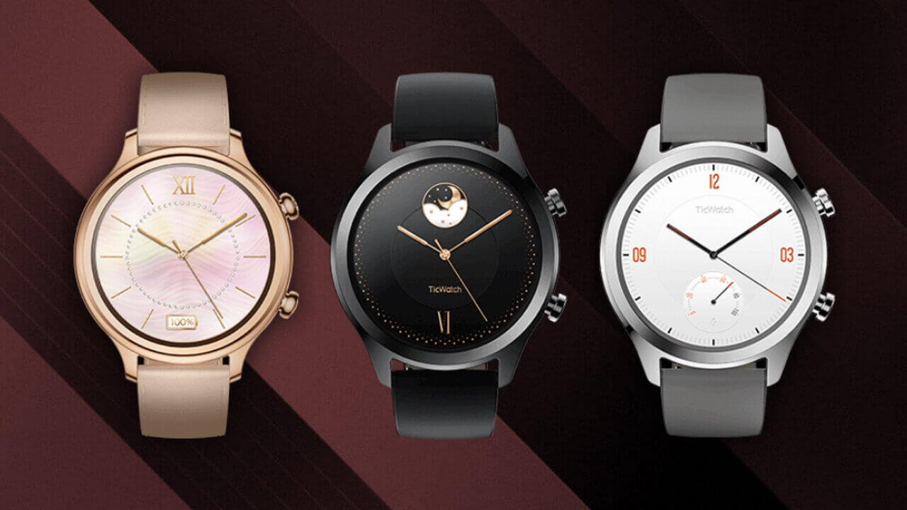 「TicWatch C2」海外で発売、日本は2019年春の予定