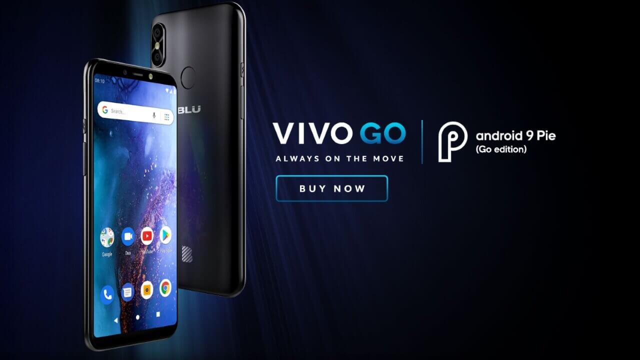 直輸入可能なAndroid 9 Pie Go Edition搭載「BLU VIVO Go」