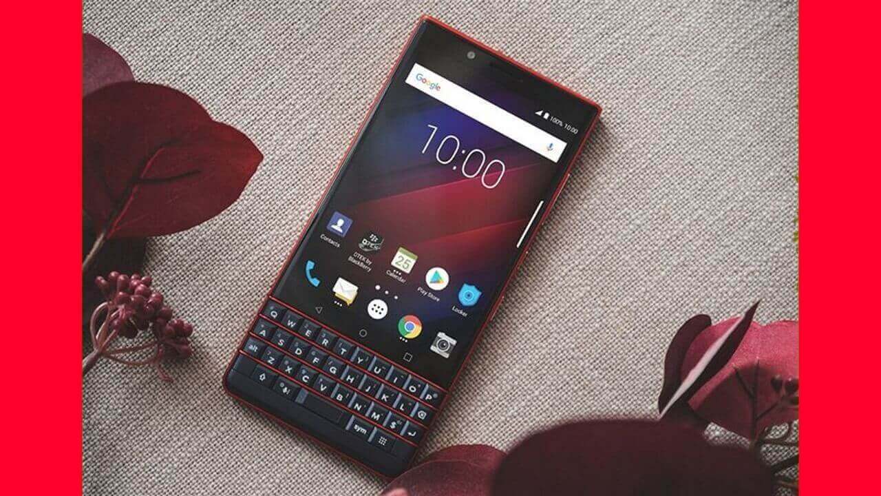 Uniqbe、「BlackBerry KEY2 LE」Atomic発売