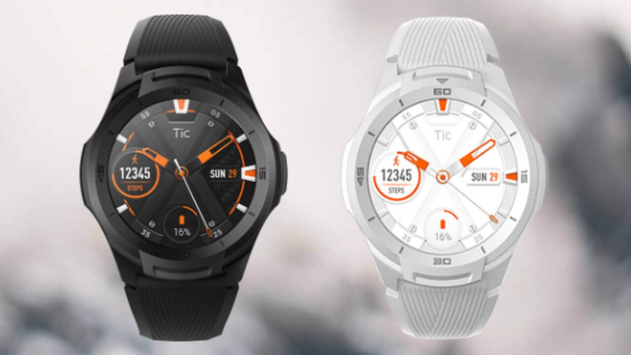 「TicWatch S2」MIL-STD-810G耐衝撃性能搭載