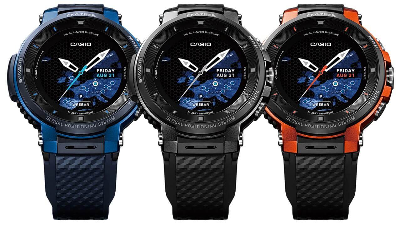カシオ新型Wear OS「PRO TREK Smart WSD-F30」発売