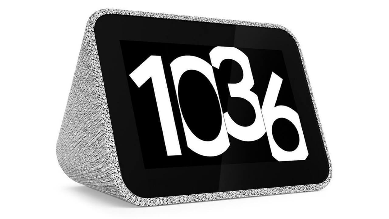 「Lenovo Smart Clock」米国で発売