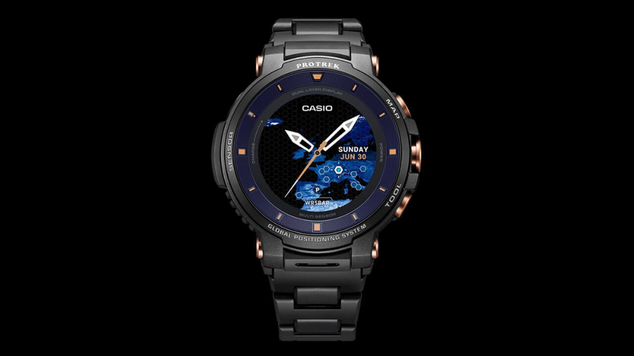 世界限定1,000個Wear OS「PRO TREK Smart  WSD-F30SC」発売