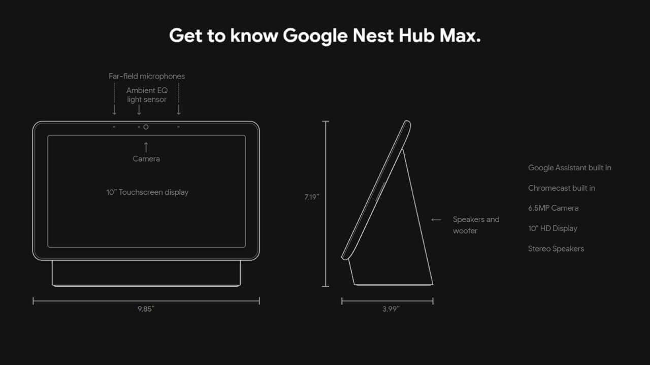 Google Nest Hub Max