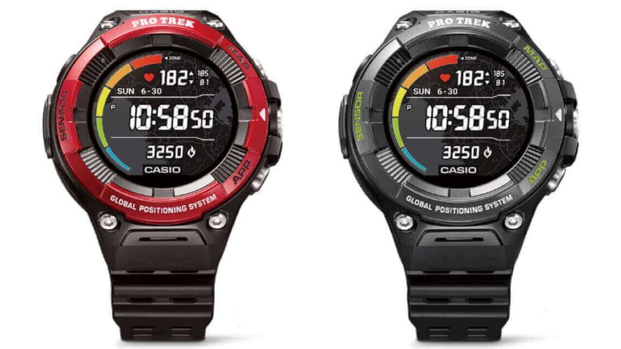 心拍センサー搭載新型Wear OS「PRO TREK Smart WSD-F21HR」発売