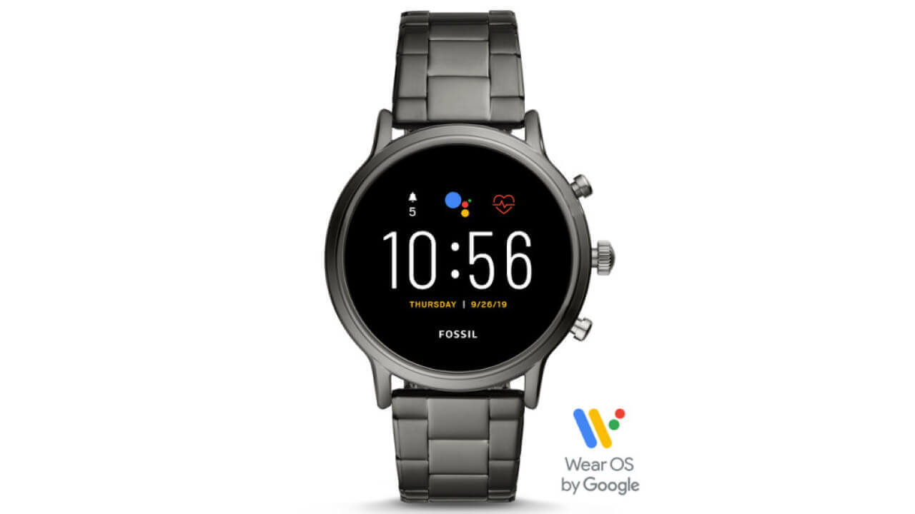 Fossil THE CARLYLE HR SMOKE STAINLESS STEEL