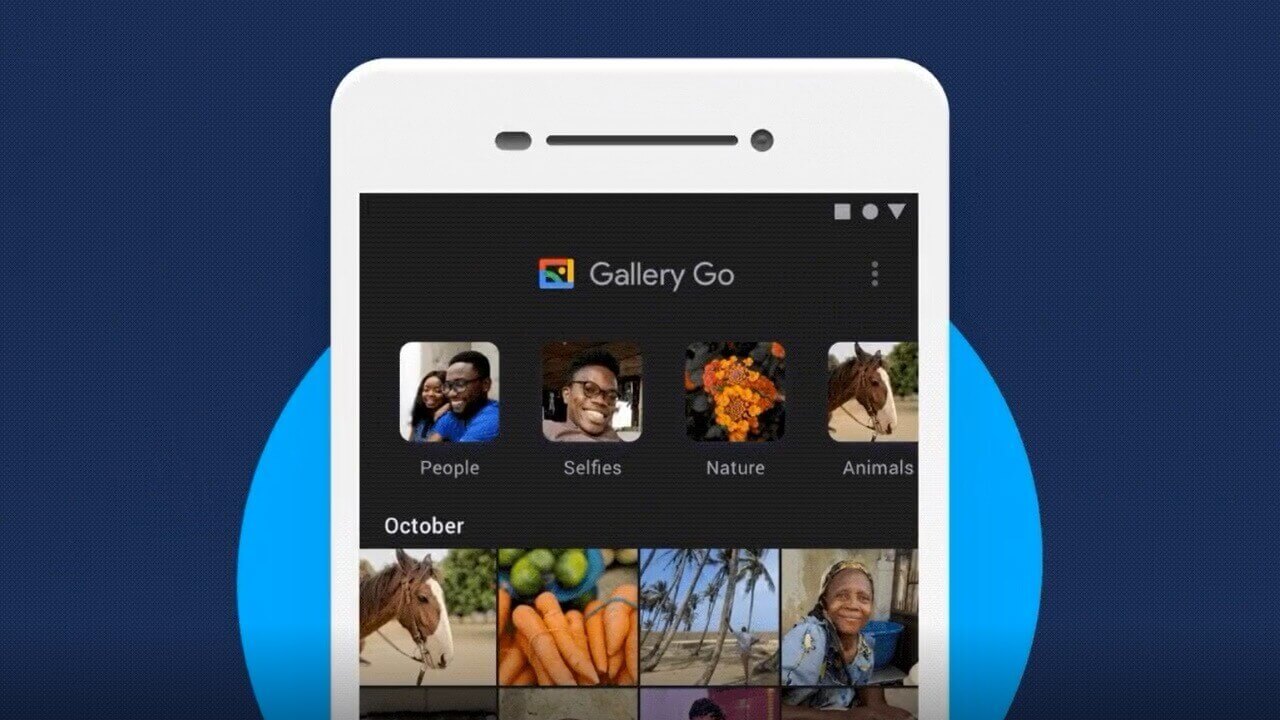 軽量アプリ「Gallery Go」ダークモードサポート