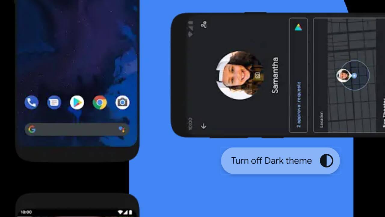 「Android 10」省電力ダークテーマ設定方法