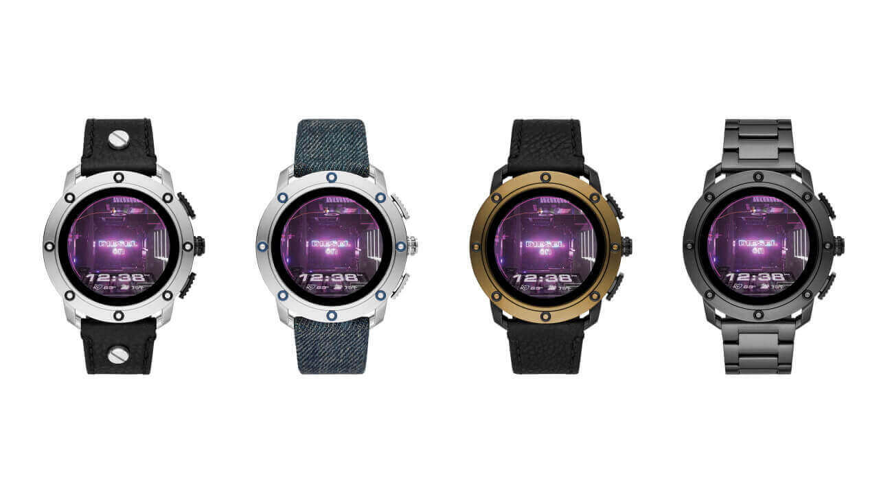 Wear 3100搭載新型Wear OS「Diesel On Axial」発表