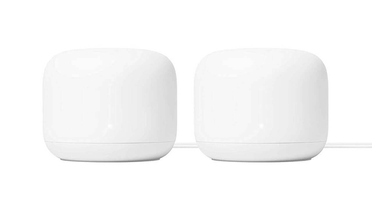 米Amazonで「Nest Wifi」2個パック予約開始【11月4日発売】