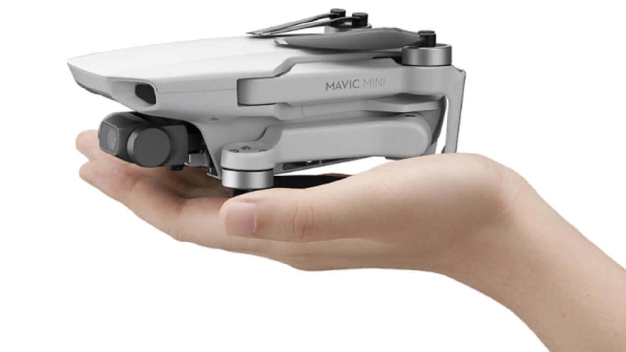 新型コンパクトドローン「DJI Mavic Mini」国内モデル発売