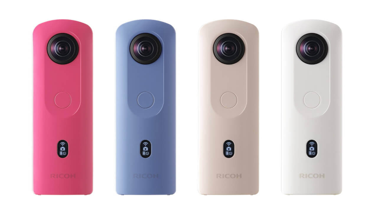 3年ぶりの後継機種「RICOH THETA SC2」発売