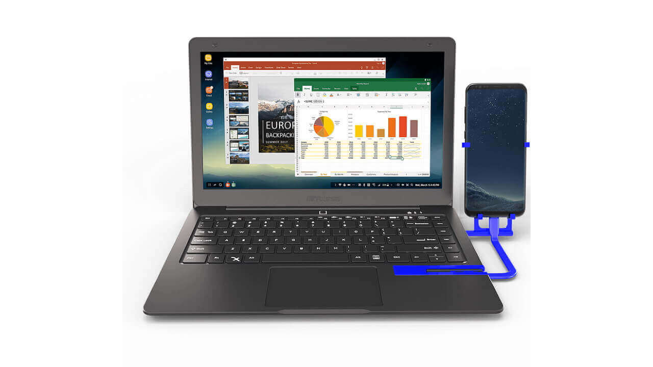 AndroidをPC化する「Mirabook」クラウドファンディング開始