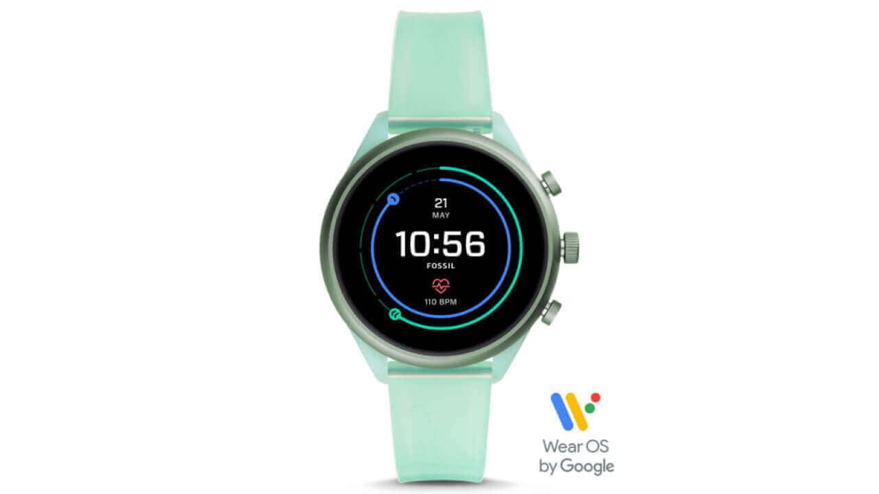 米AmazonでWear OS「Fossil Sport」スケルトンが$99で予約開始