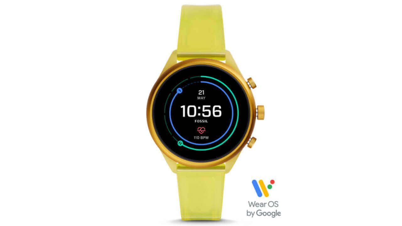 米Amazon、Wear OS「Fossil Sport」スケルトン全モデル登場