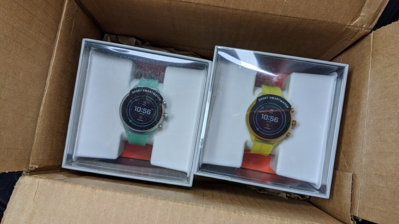 $99の「Fossil Sport」を転送輸入してみた【レポート】