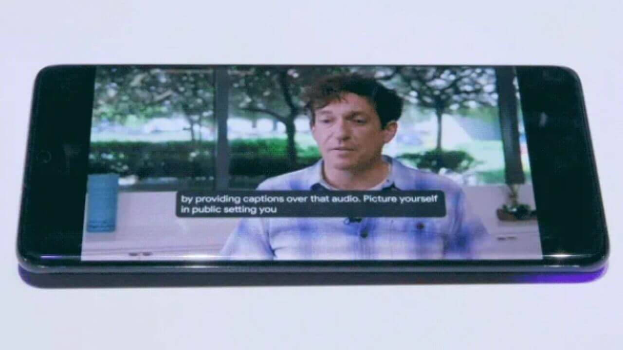 字幕キャプション「Live Caption」が「Galaxy S20」で利用可能に