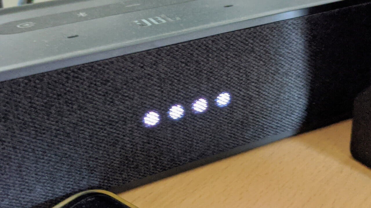 「JBL LINK BAR」がいつの間にかスピーカーグループをサポート