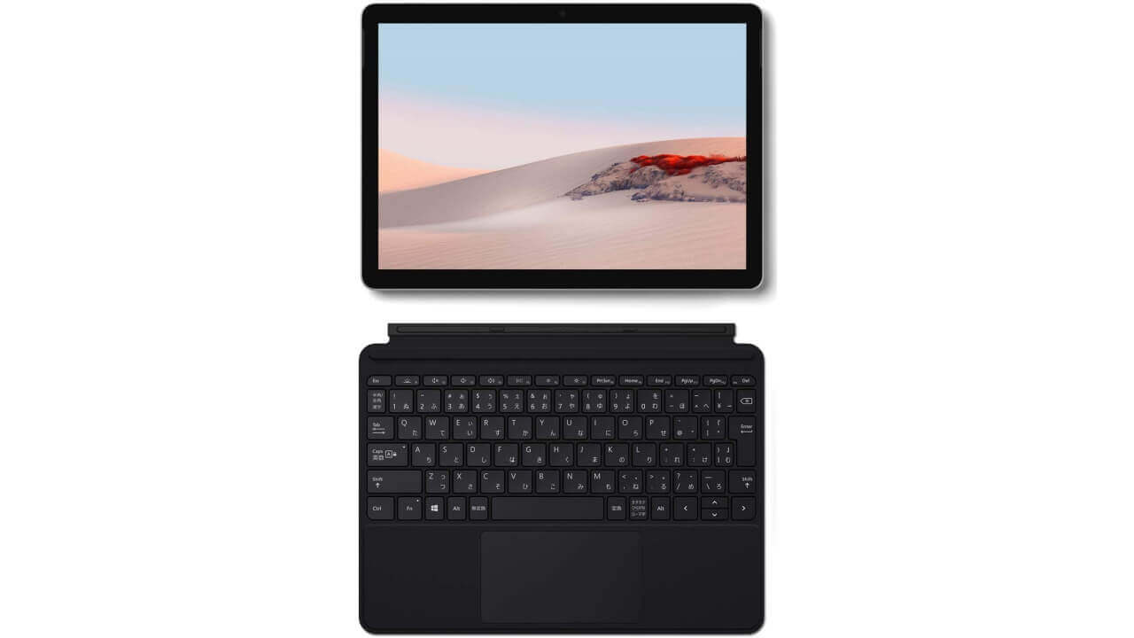 Amazonで「Surface Go 2」タイプカバーセット予約開始