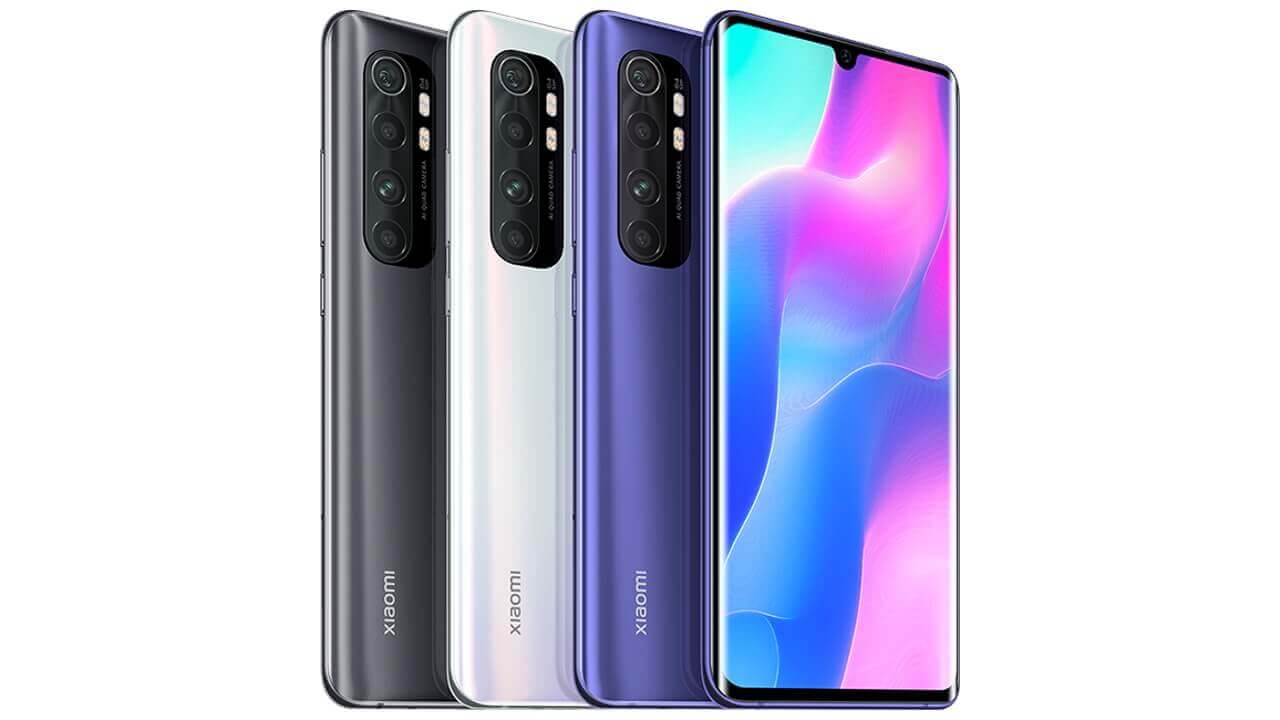 AmazonでXiaomi新型「Mi Note 10 Lite」「Redmi Note 9S」予約開始