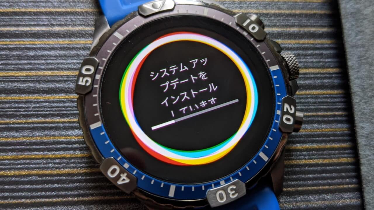 続々配信！Fossil第5世代Wear OSのシステムアップデート