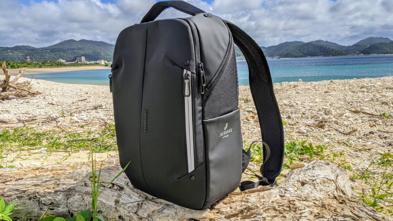 Google Jacquard「Samsonite Konnect-I Backpack（スリム）」レビュー